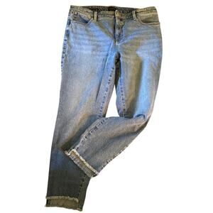 TALBOTS SLIM ANKLE DENIM JEANS - size 12